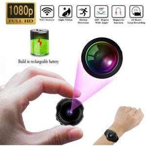WiFi Hidden Spy Camera HD Wireless Security Camera Video Recorder